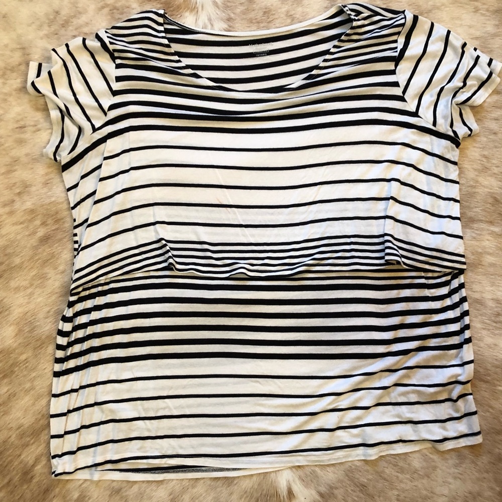 Motherhood Maternity Nursing Tee